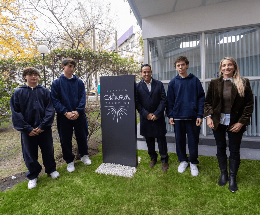 Acompañamos la inauguración del Espacio Chiara Yacopini en la Universidad Maza